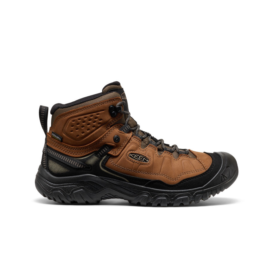 Men's Targhee IV Waterproof Hiking Boot Bison/Black / Keen