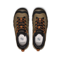Men's Targhee IV Waterproof Hiking Shoe Sea Turtle/Roasted Pecan / Keen