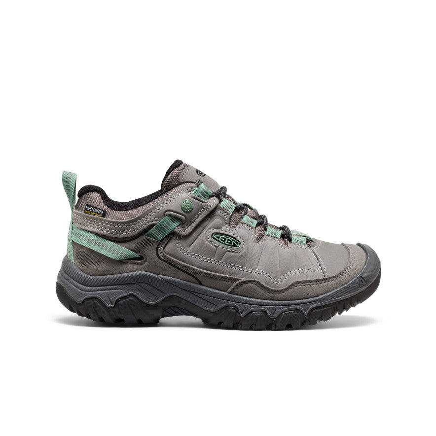 Women's Targhee IV Wide Waterproof Hiking Shoe Alloy/Granite Green / Keen