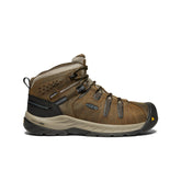 Men's Flint II Waterproof Boot (Steel Toe) Cascade Brown/Orion Blue / Keen