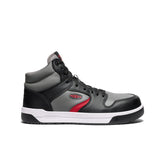 Men's Overton Mid Work Shoe (Carbon Toe) Steel Grey/Black / Keen