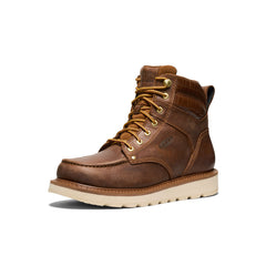 Men's Cincinnati 6" Boot (Soft Toe) x Noon Goons Leather Brown/Off White / Keen