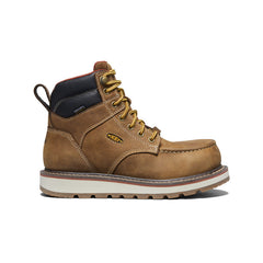 Women's Cincinnati 6" Waterproof Boot (Carbon Toe) Belgian/Sandshell / Keen