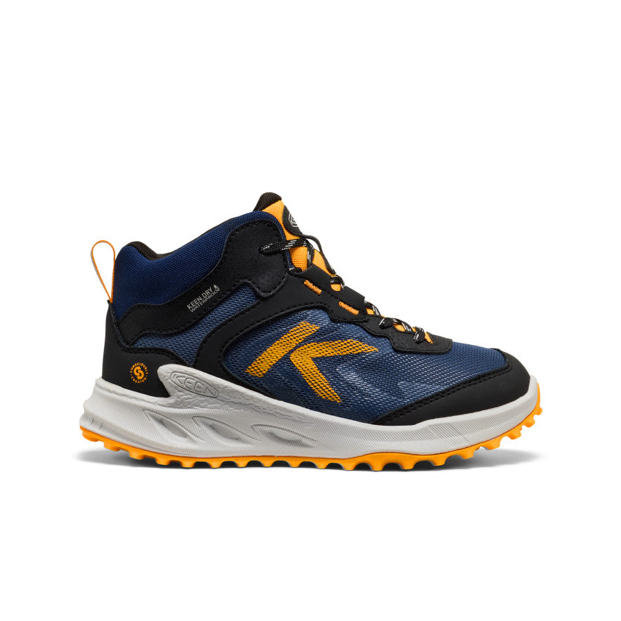 Big Kids' Zionic Waterproof Boot Naval Academy/Bright Marigold / Keen