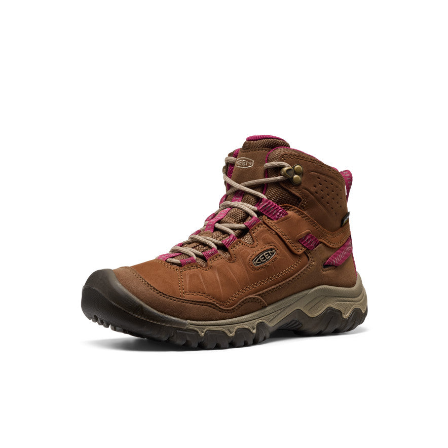 Women's Targhee IV Waterproof Hiking Boot Bison/Beaujolais / Keen