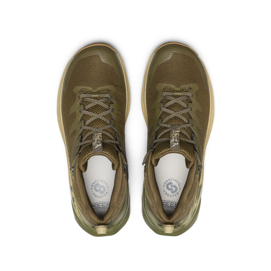 Men's Targhee Apex Wide Waterproof Hiking Boot Dark Olive/Khaki / Keen