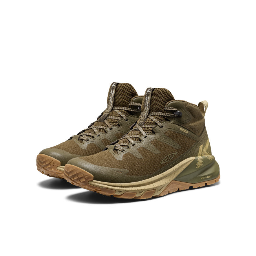 Men's Targhee Apex Waterproof Hiking Boot Dark Olive/Khaki / Keen