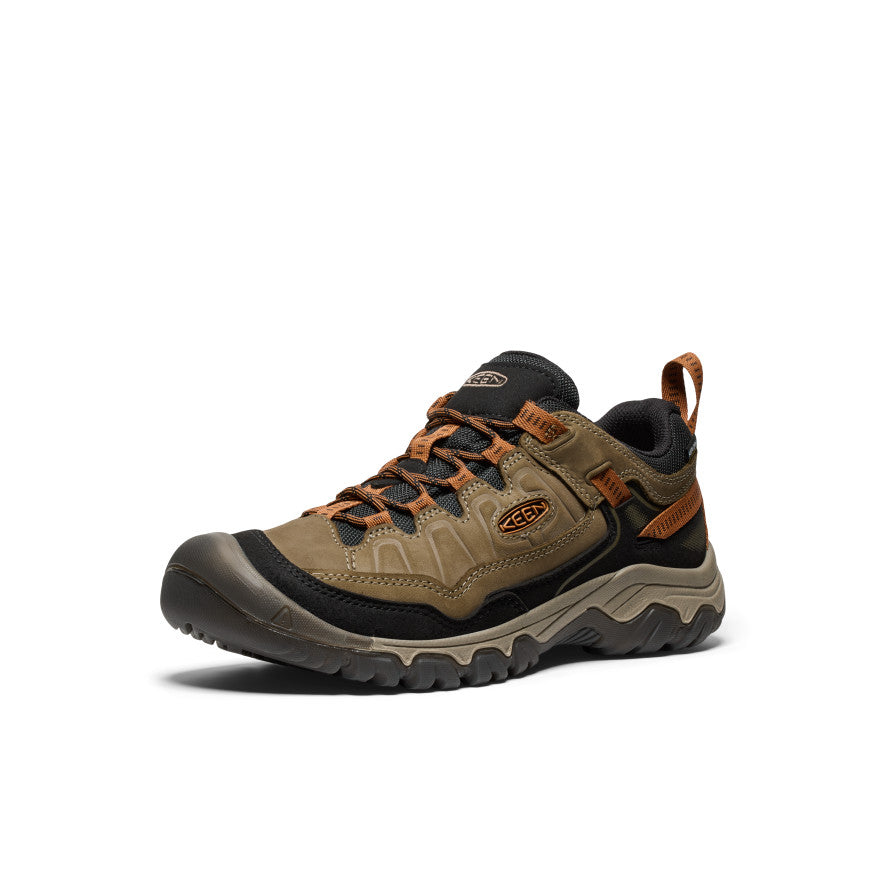 Men's Targhee IV Waterproof Hiking Shoe Sea Turtle/Roasted Pecan / Keen
