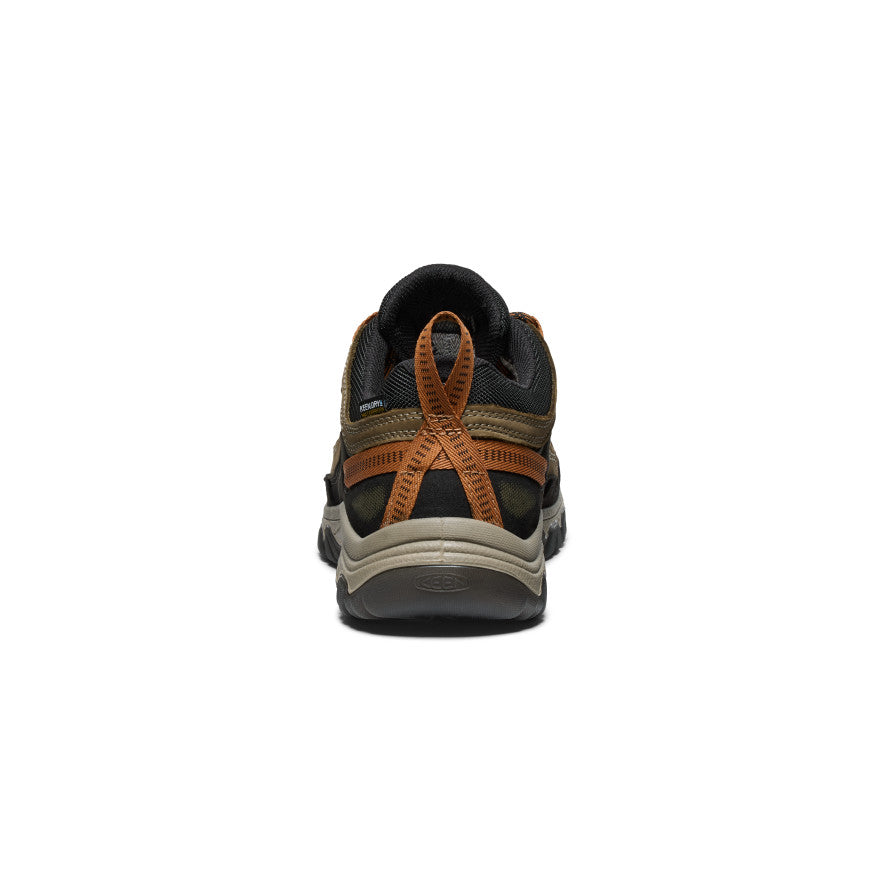 Men's Targhee IV Waterproof Hiking Shoe Sea Turtle/Roasted Pecan / Keen