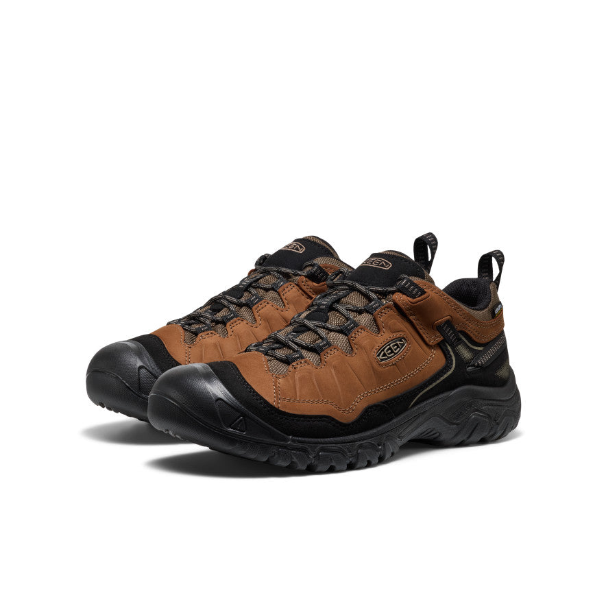 Men's Targhee IV Waterproof Hiking Shoe Bison/Black / Keen