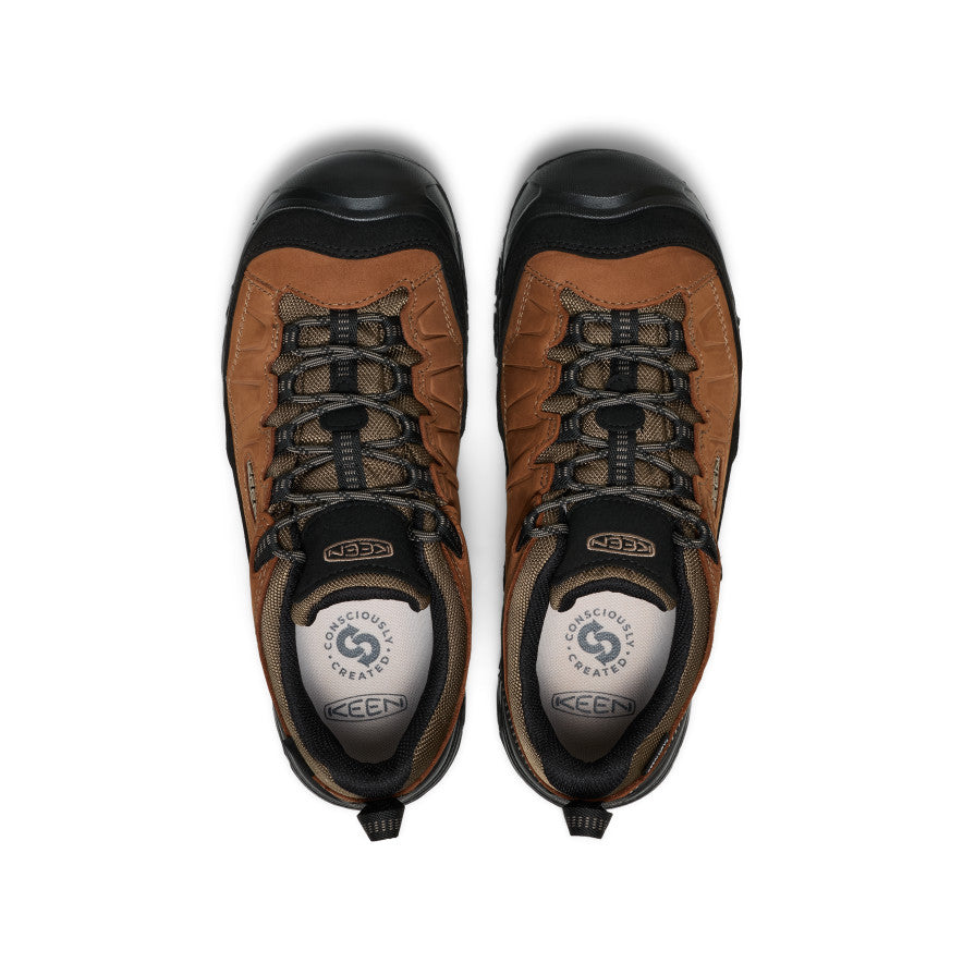 Men's Targhee IV Waterproof Hiking Shoe Bison/Black / Keen