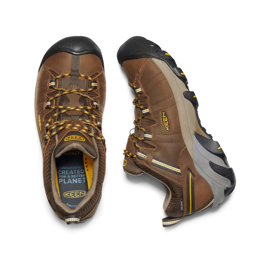 Men's Targhee II Waterproof Cascade Brown/Golden Yellow / Keen