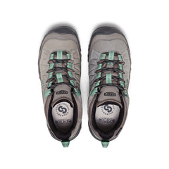 Women's Targhee IV Wide Waterproof Hiking Shoe Alloy/Granite Green / Keen