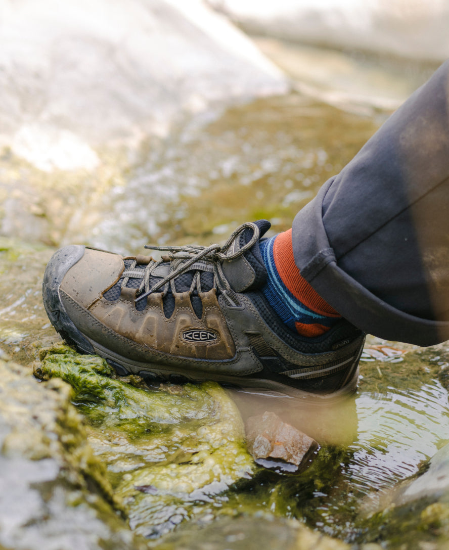 Men's Targhee III Waterproof Bungee Cord/Black / Keen