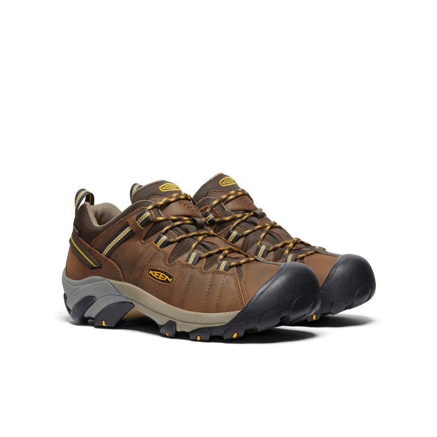Men's Targhee II Waterproof Wide Cascade Brown/Golden Yellow / Keen