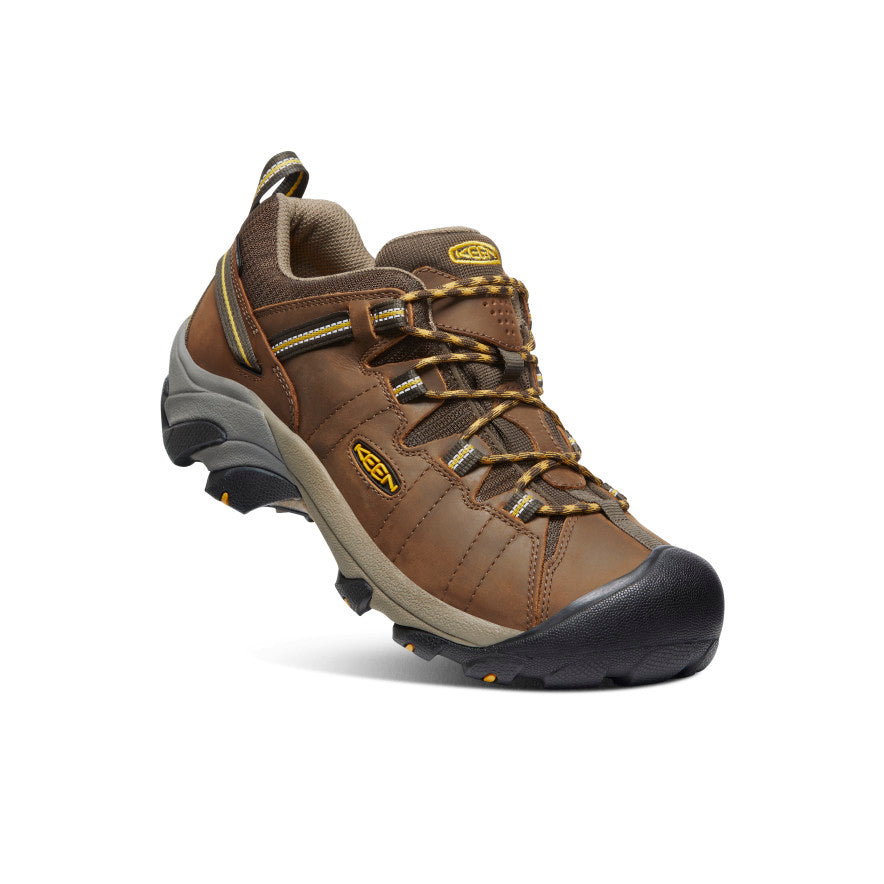 Men's Targhee II Waterproof Wide Cascade Brown/Golden Yellow / Keen