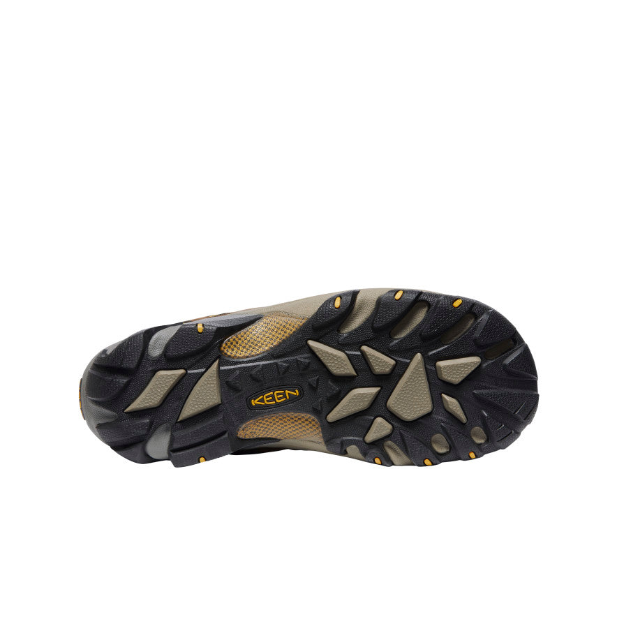 Men's Targhee II Waterproof Wide Cascade Brown/Golden Yellow / Keen