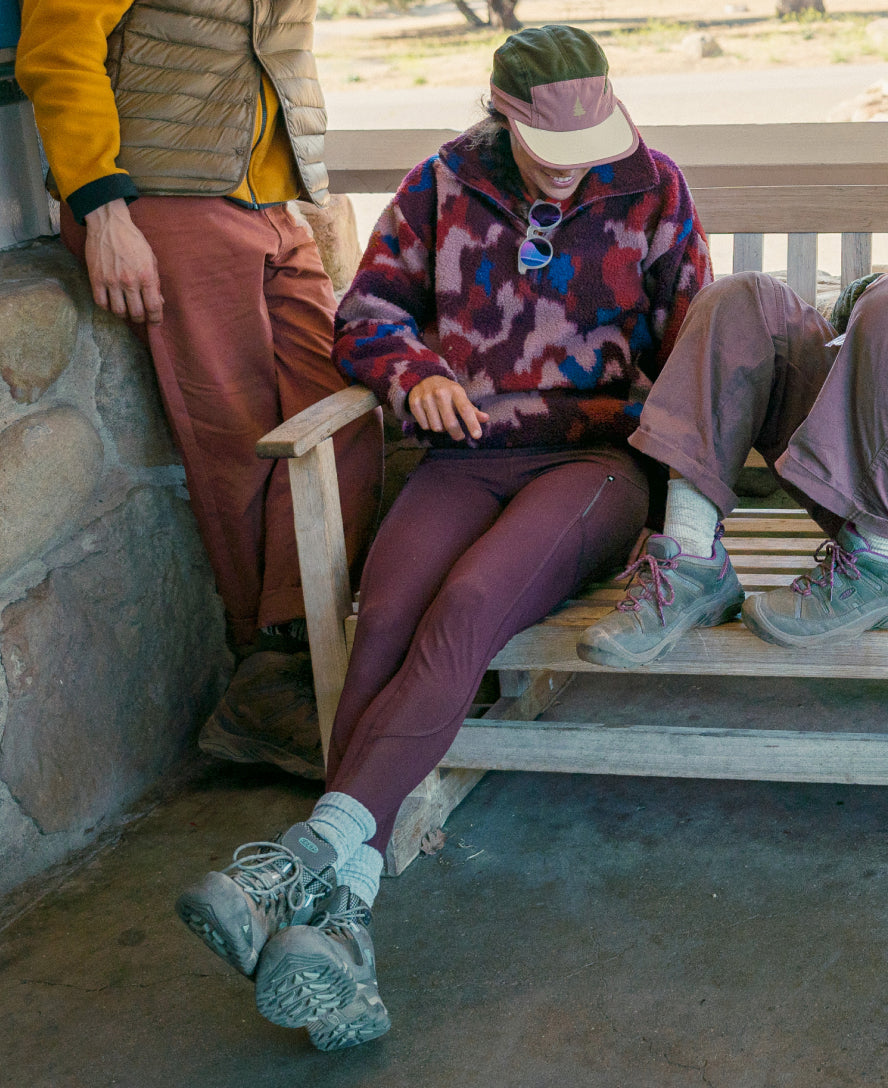 Women's Targhee III Waterproof Mid Weiss/Boysenberry / Keen