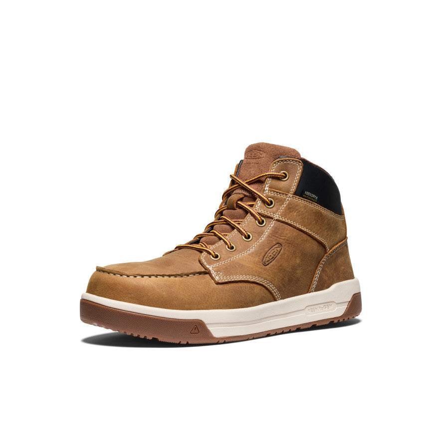 Men's Gibson Waterproof Work Boot (Carbon Toe) Belgian/Gum / Keen