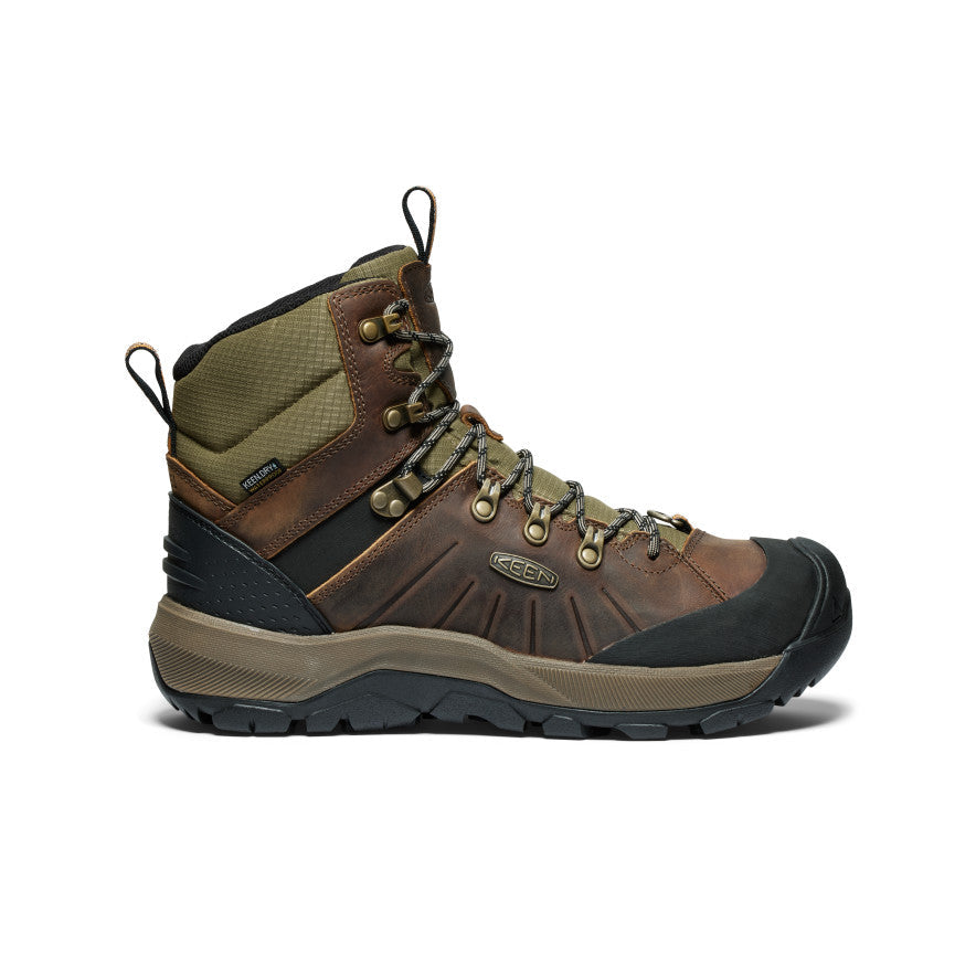 Men's Revel IV Polar Waterproof Boot Bison/Orange Pepper / Keen