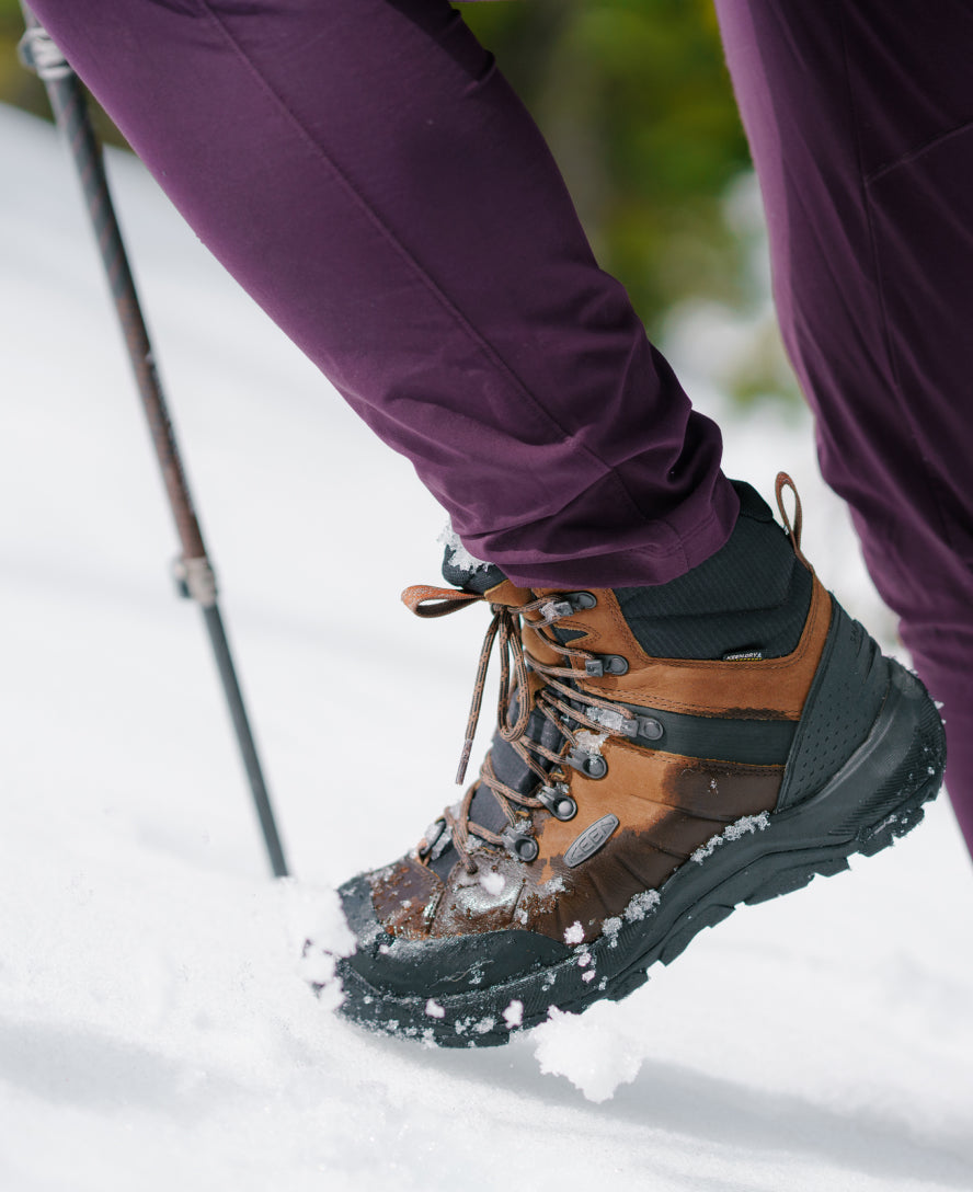 Men's Revel IV Polar Waterproof Boot Bison/Orange Pepper / Keen