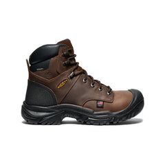 Men's Mt Vernon II 6" Waterproof Boot (Steel Toe) Dark Earth/Black / Keen