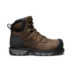 Men's CSA Camden 6" Waterproof Boot (Carbon Toe) Dark Earth/Black / Keen