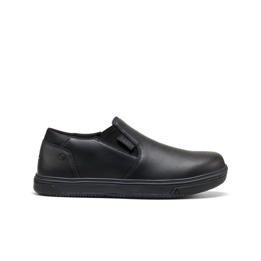 Men's Kenton Shift WTX Work Shoe (Soft Toe) Black/Black / Keen