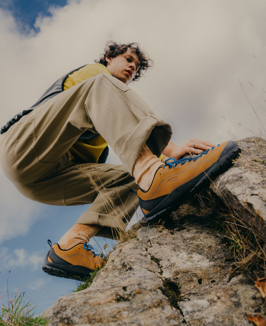 Men's Jasper Sneaker Black/Evening Primrose / Keen