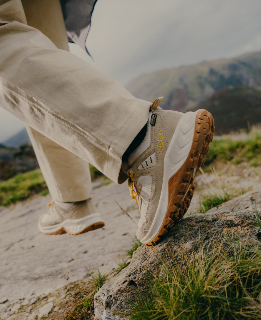 Women's Hightrail Waterproof Hiking Shoe Cork/Birch / Keen