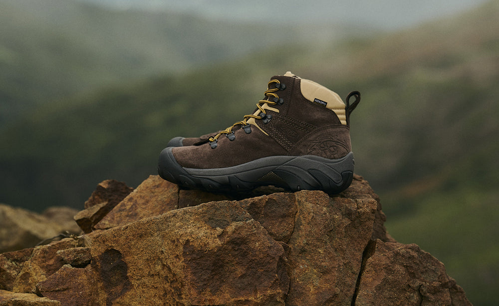 Women's Pyrenees Waterproof Hiking Boot x Mountain Research Mountain Research Brown / Keen