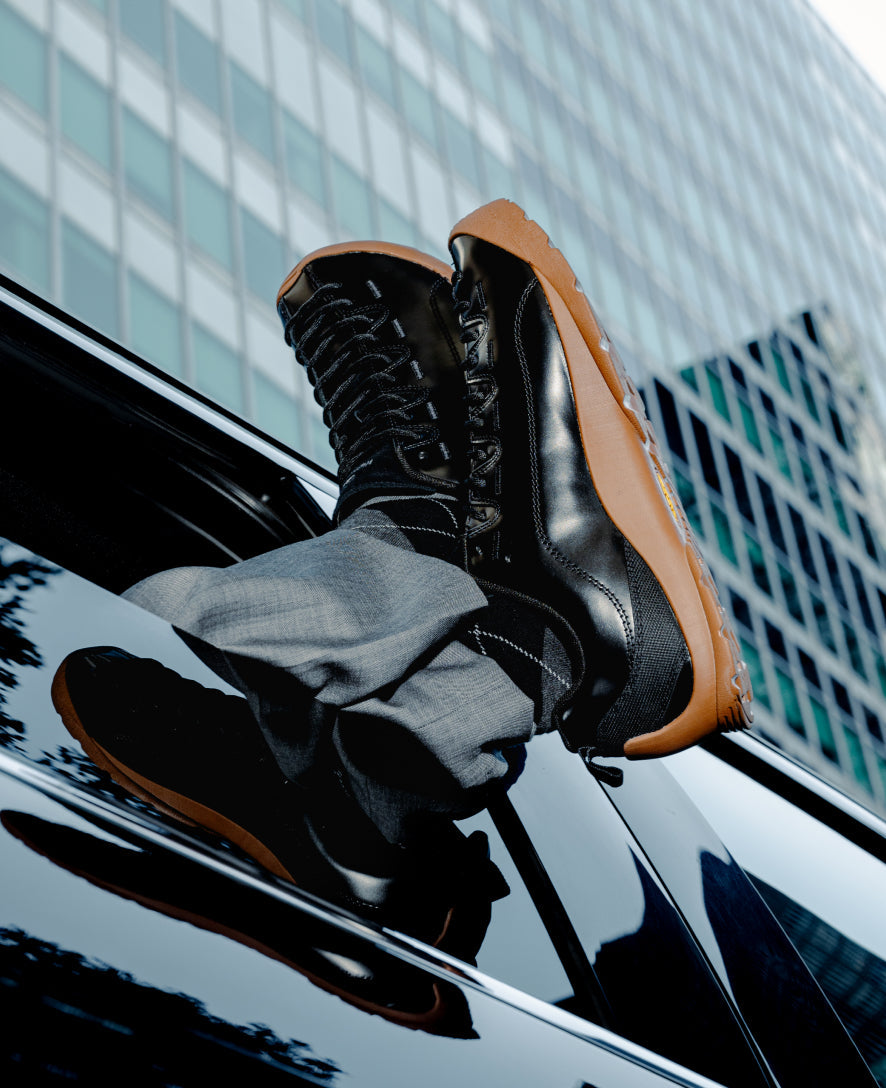 Women's Jasper Sneaker x Highsnobiety Black/Gum / Keen