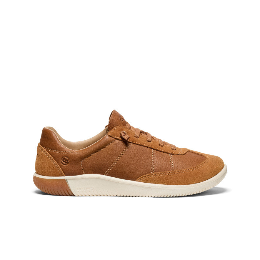 Women's KNX T-Toe Sneaker Chipmunk/Birch / Keen