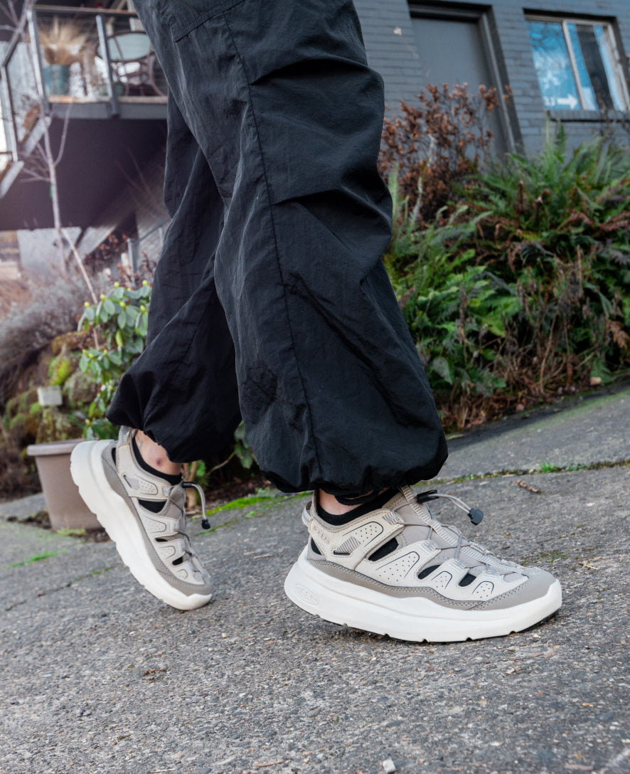Women's WK450 Walking Sandal Black/Black / Keen