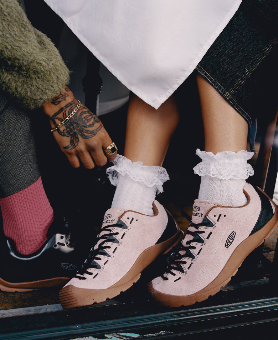Women's Jasper Sneaker x Highsnobiety Pink/Gum / Keen