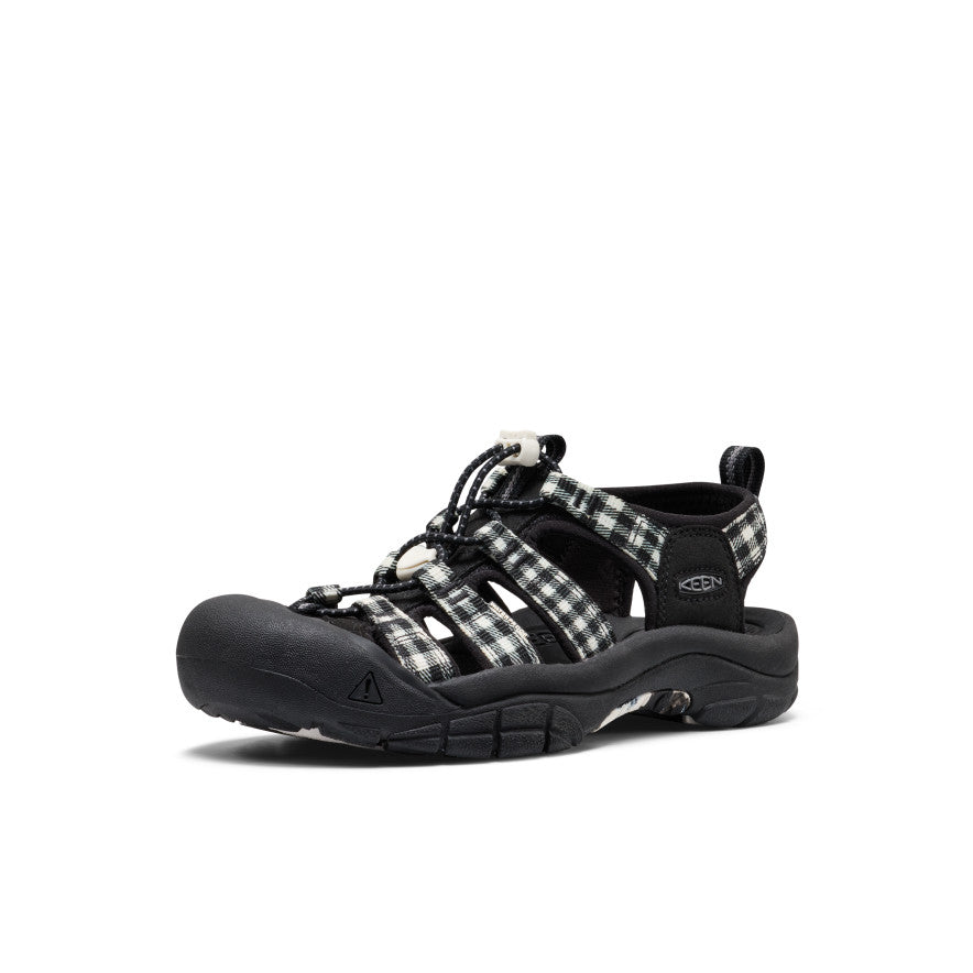 Women's Newport Retro Black/Gingham / Keen