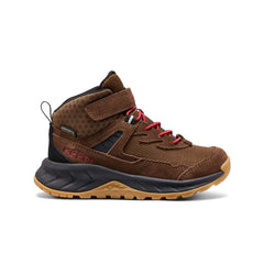 Little Kids' Hightrail Waterproof Hiking Boot Dark Earth/Garnet / Keen