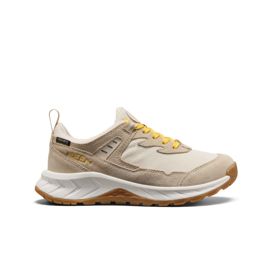 Big Kids' Hightrail Waterproof Hiking Shoe Birch/Daffodil / Keen