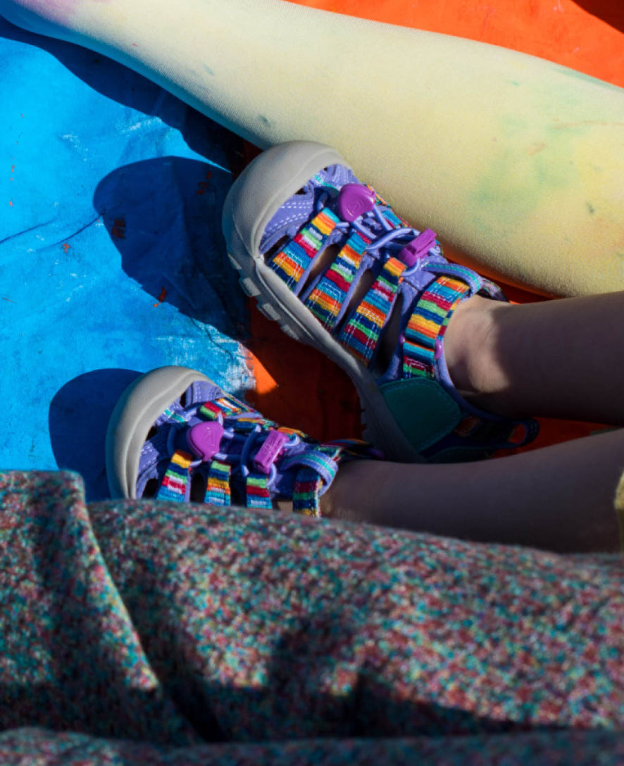 Big Kids' Newport H2 Sandal x Iro To Ikiru Wo Tukuru Fuku Iro To Ikiru Wo Tukuru Fuku / Keen