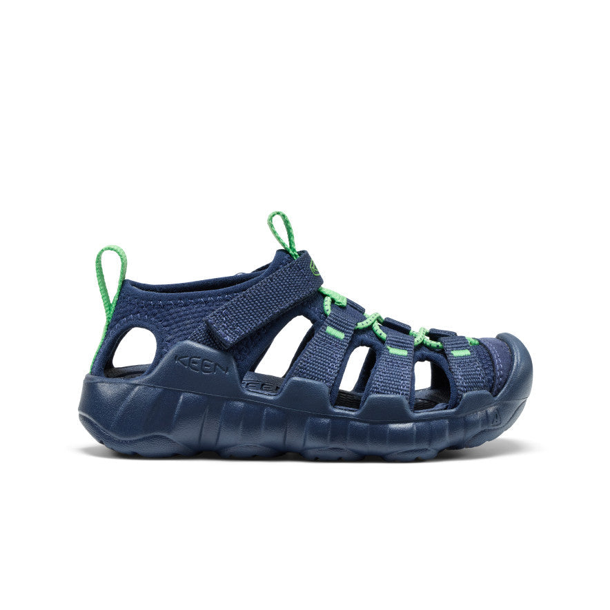 Little Kids' Hyperport H2 Sandal Naval Academy/Vibrant Green / Keen