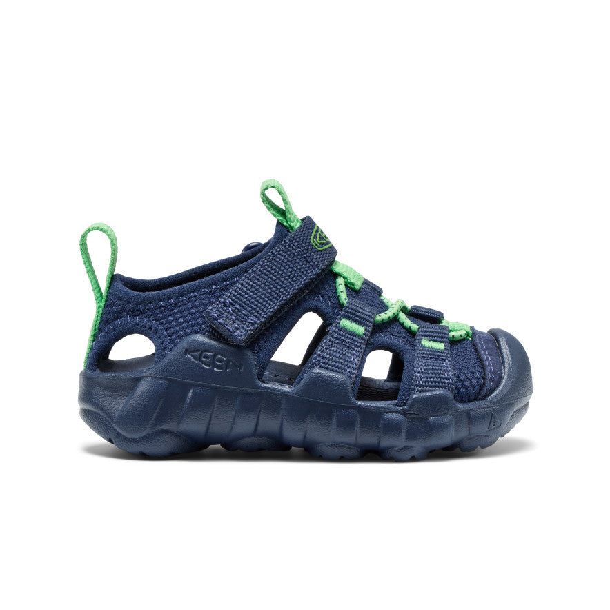 Toddlers' Hyperport H2 Sandal Naval Academy/Vibrant Green / Keen