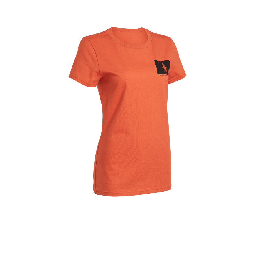 Women's PNW Tee Burnt Ochre / Keen