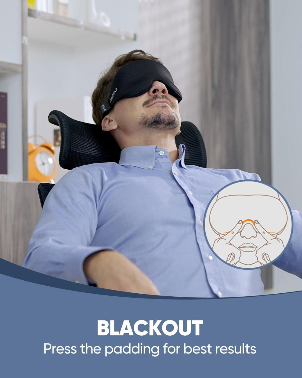 MZOO Sleep Eye Mask