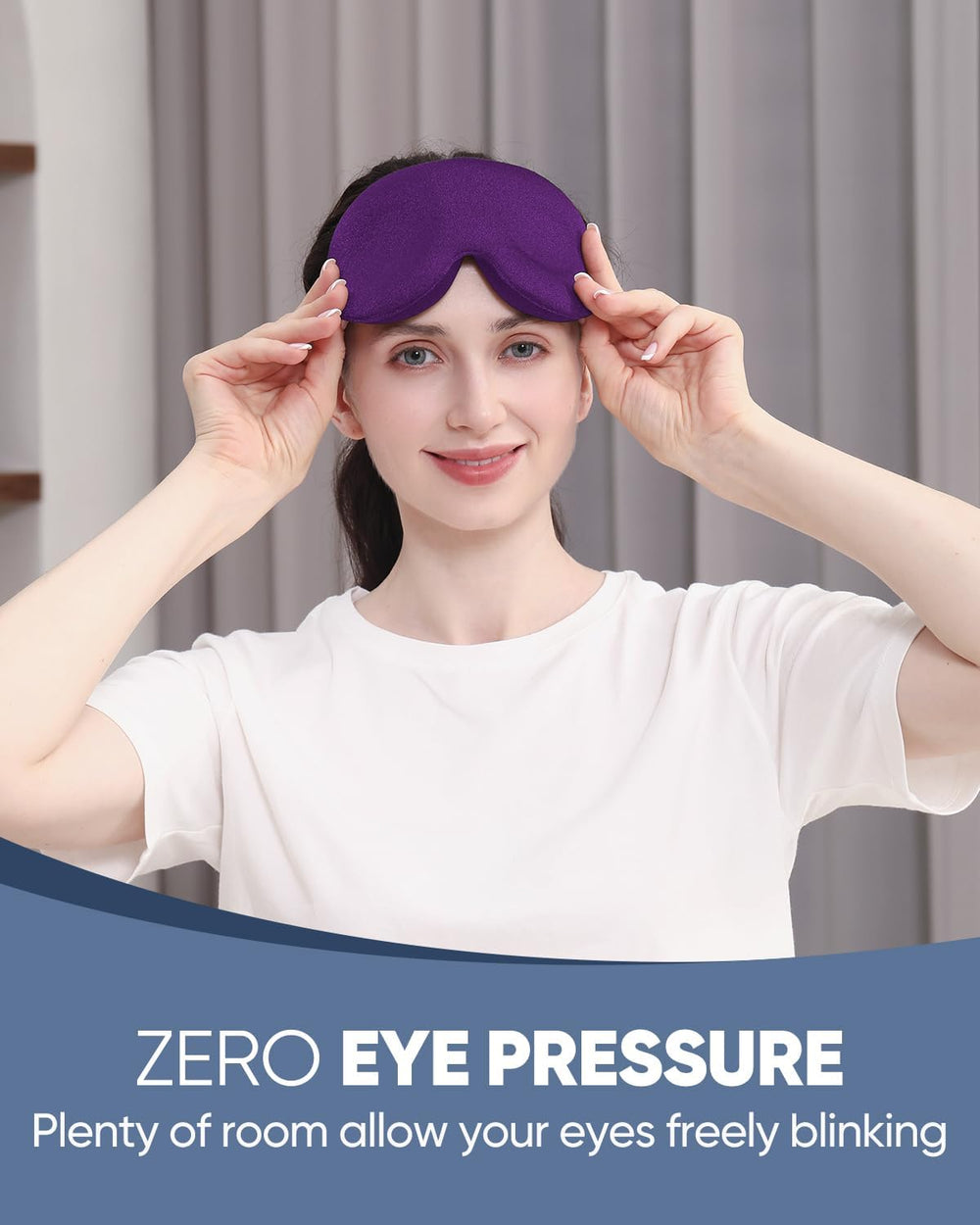 MZOO Zero Eye Pressure 3D Sleeping Mask