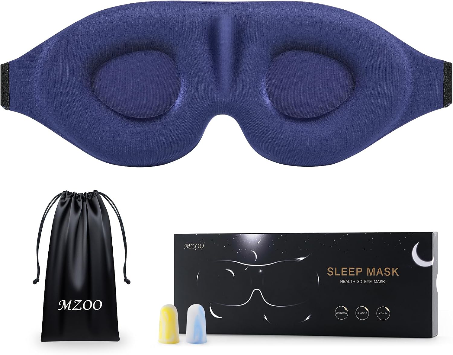 MZOO Soft Eye Shade Cover for Travel